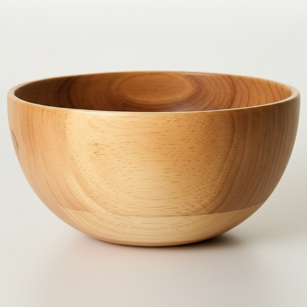 Handgeschnitzte Holzschale